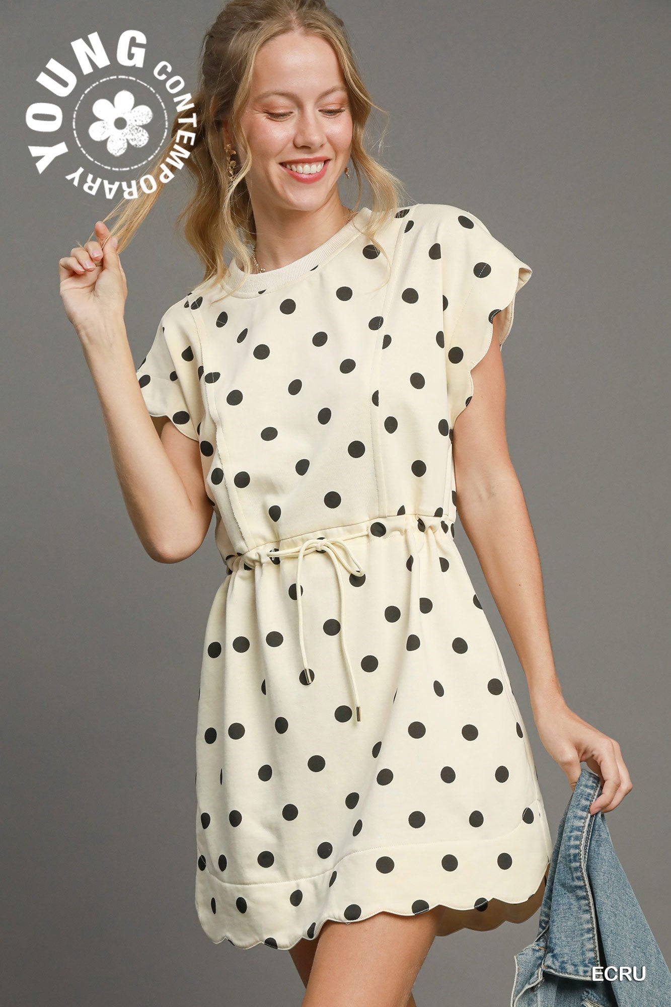 Head My Way Dress ECRU (S-L)