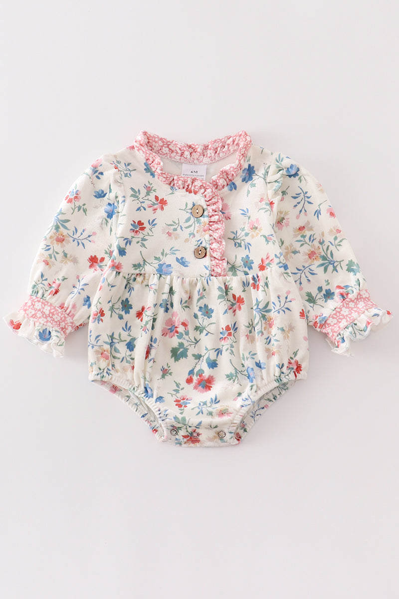 Found A New Way Romper FLORAL (6m-18m)