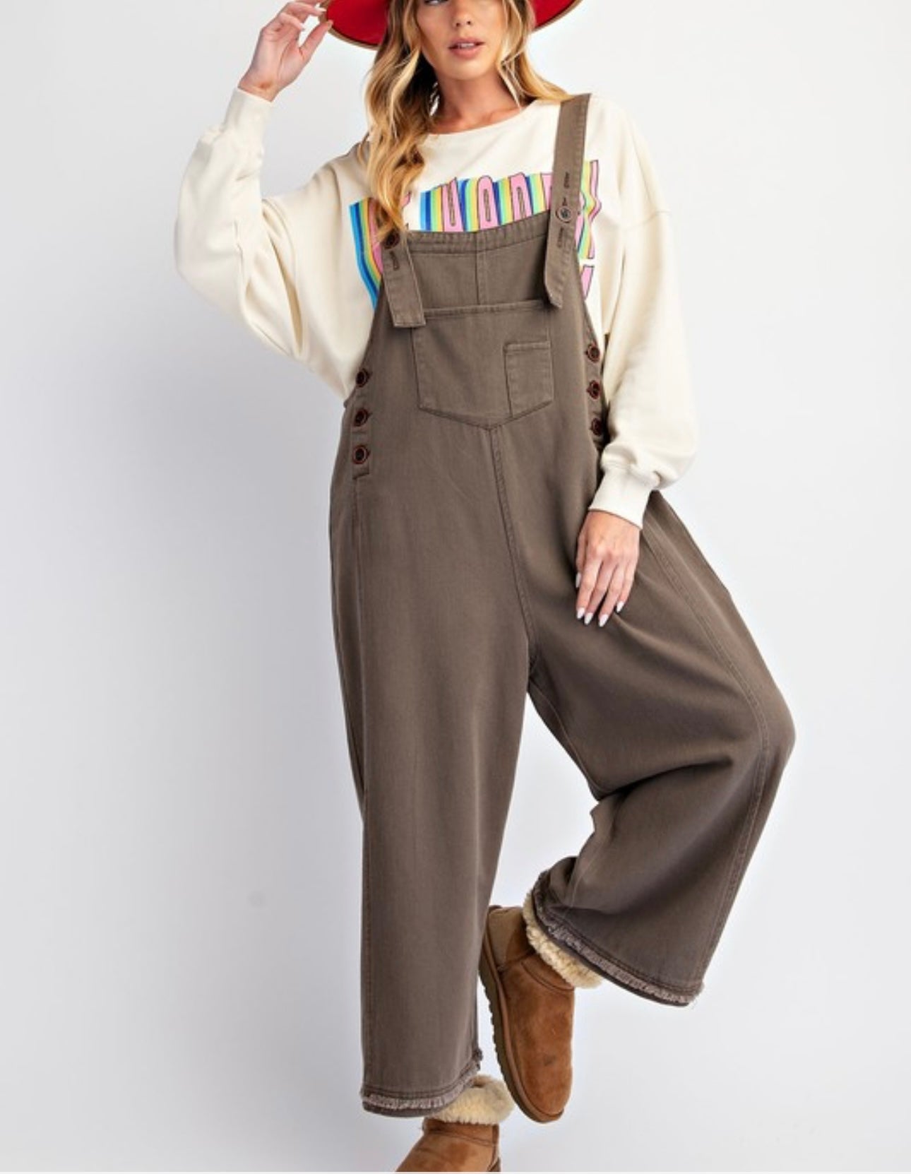 Giving Vibes Overalls