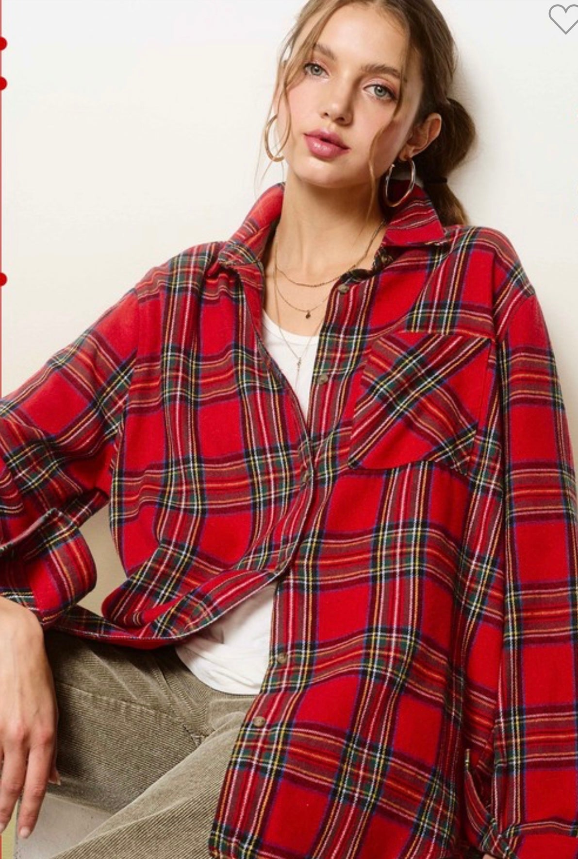 Dreams Come True RED PLAID