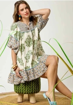 Beautiful Day Dress OLIVE