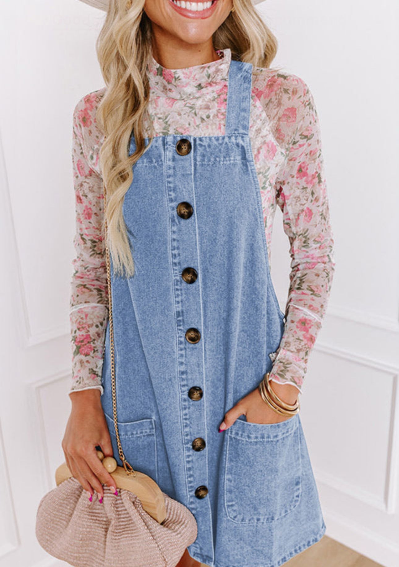 Let’s Jump Into It Jumper DENIM (S-xl)
