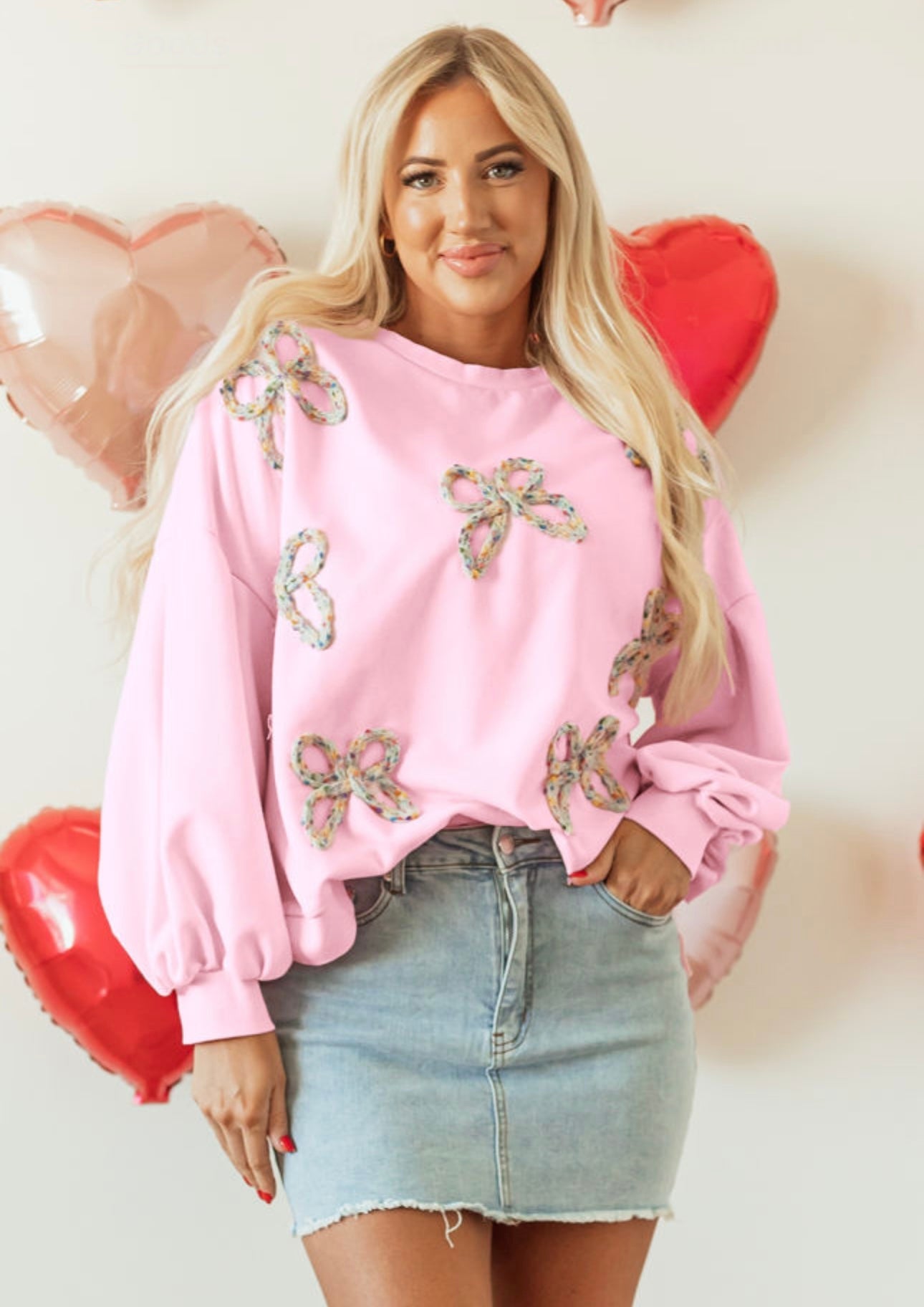 High Ambitions Sweatshirt PINK (S-3xl)