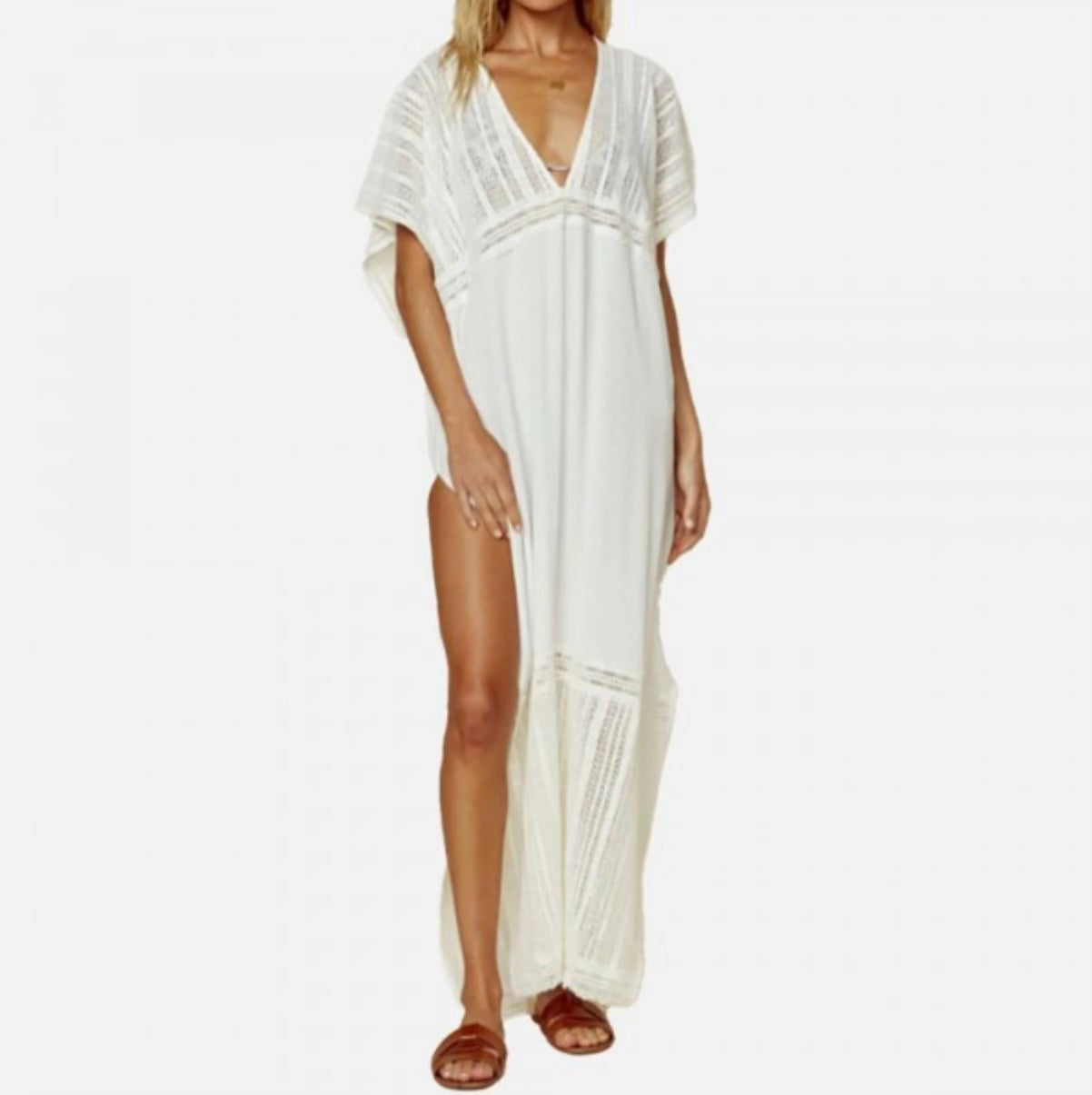 Crystal Waters Cover Up WHITE (OS)