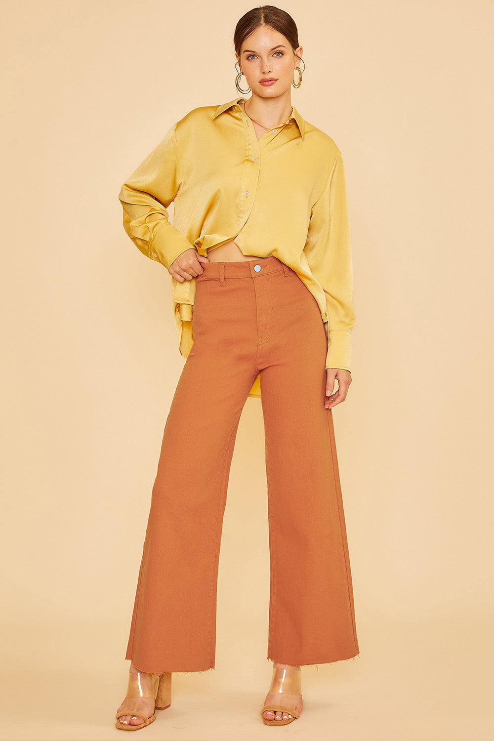 A Lovely Day Jeans PUMPKIN (S-XL)