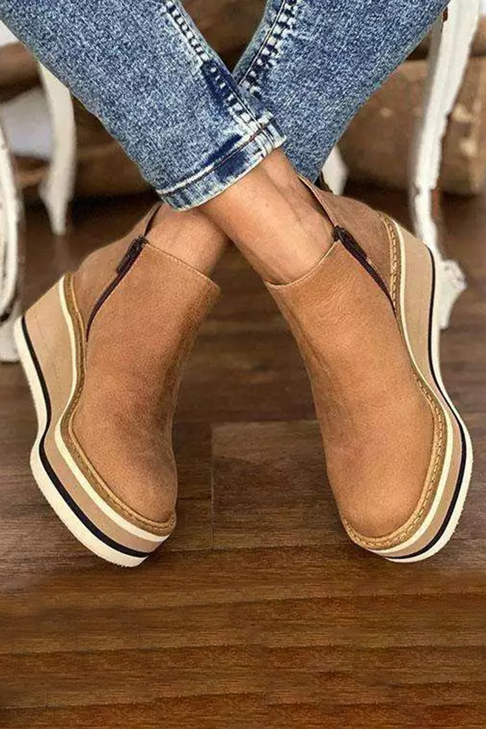 Walk Back To Me Ankle Boots (6-9.5)