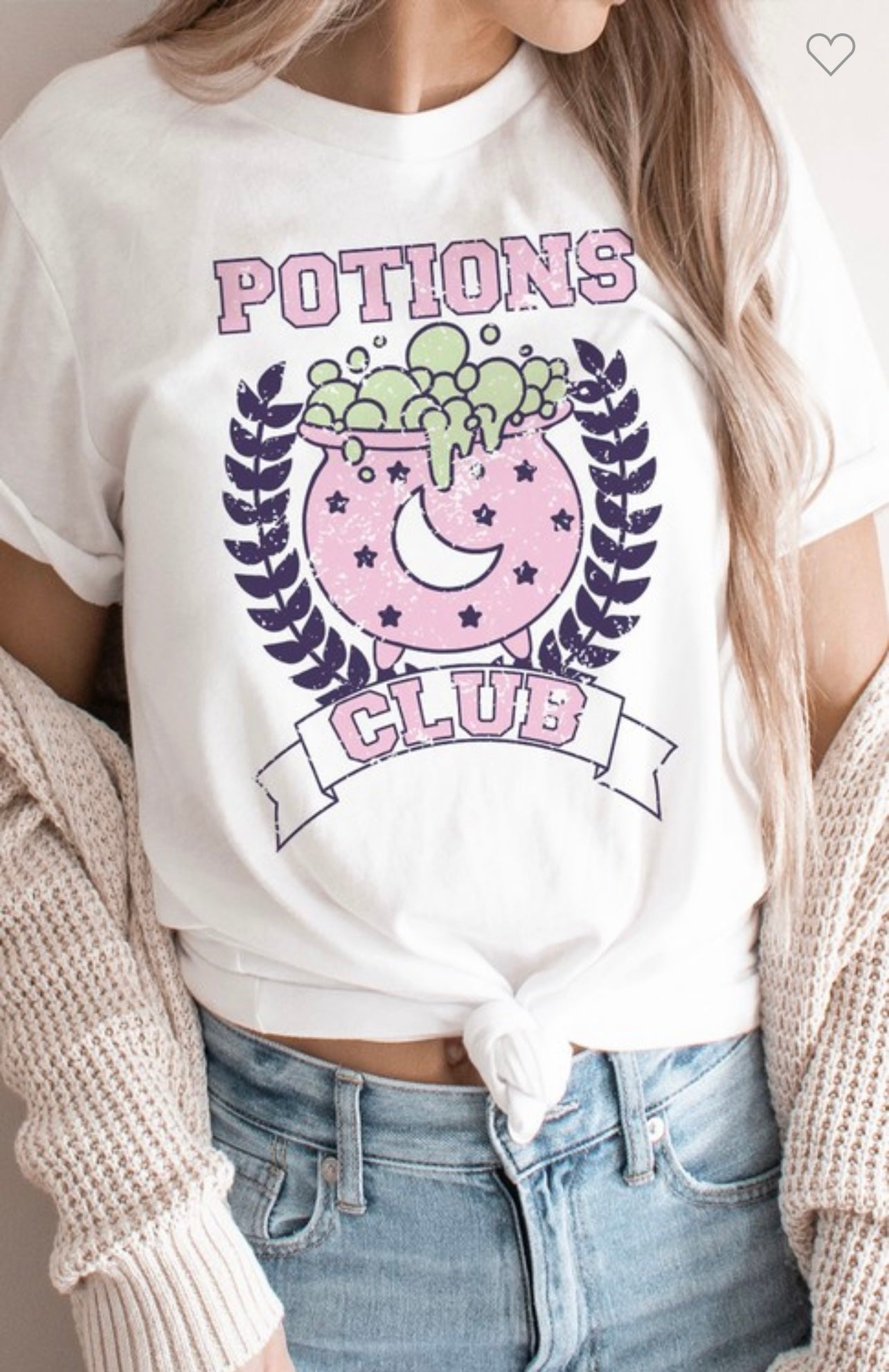 Potions Club Tee WHITE (S-Xl)