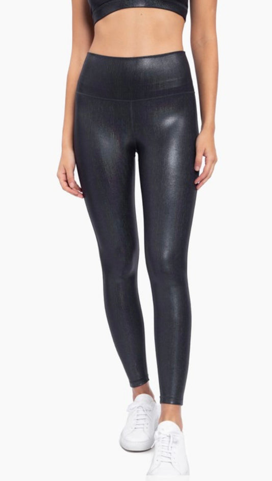 Look What You Made Me Do Leggings IRIDESCENT HOLO FOIL