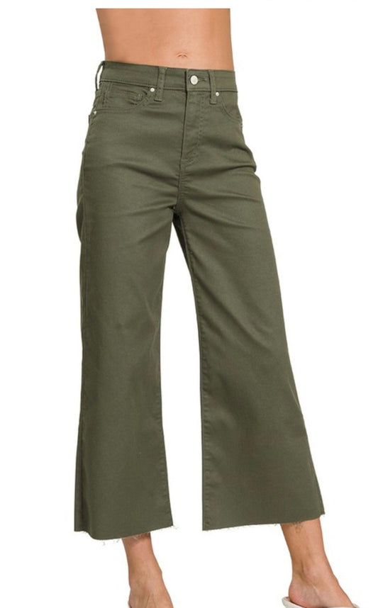 Must Be Nice Pants DARK OLIVE