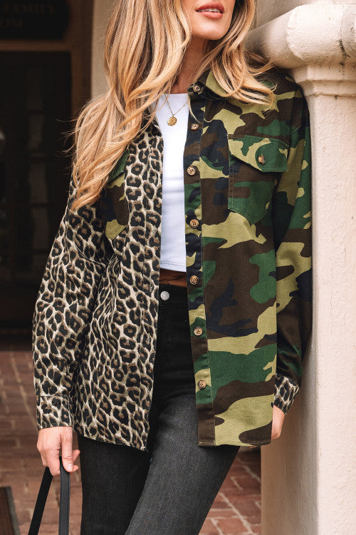Wild and Camoflauged Utility Jacket S-XL