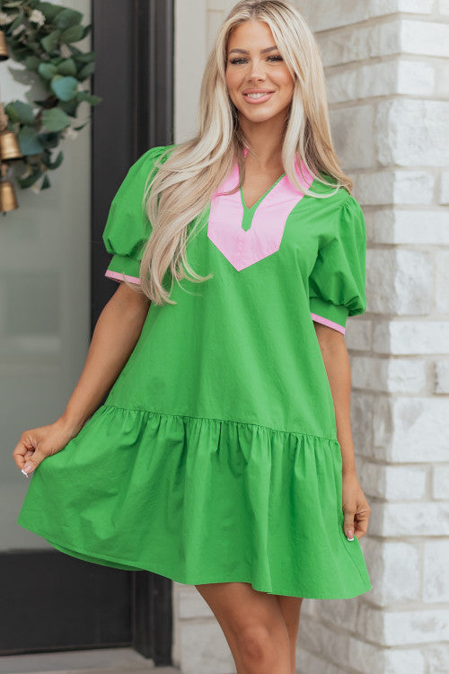 Forever Yours Dress KELLY GREEN (S-xl)