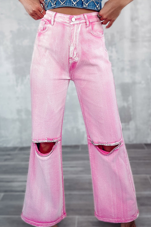 A New Vision Pants PINK DENIM (6-16)