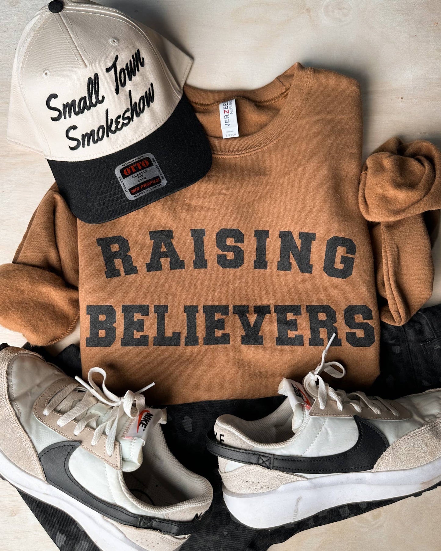 Raising Believers Pecan Graphic Sweatshirt : S-2xl