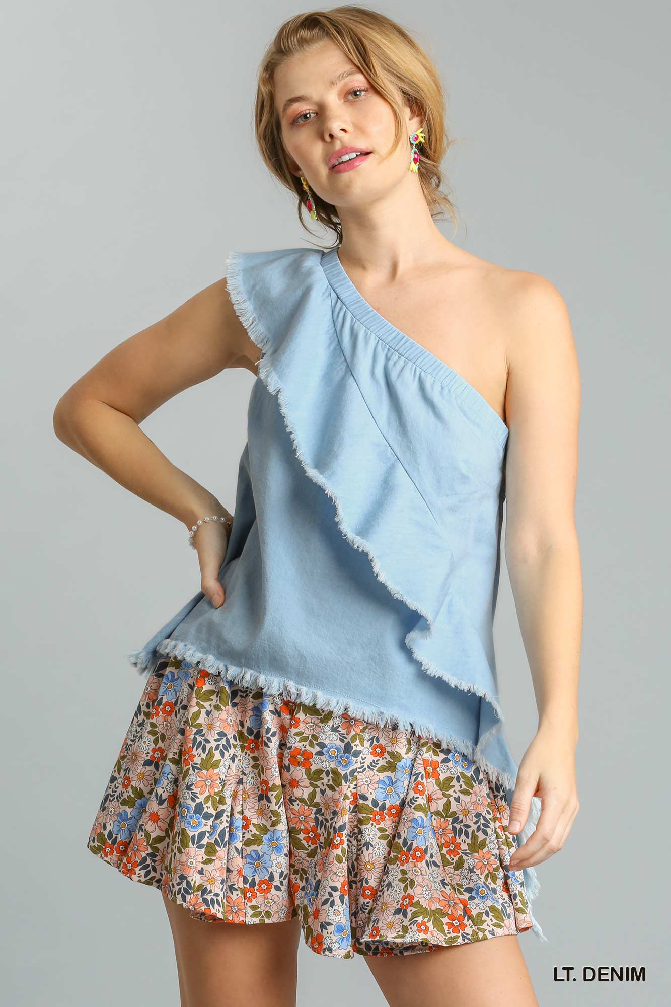 Perfect Experience Top LT DENIM (S-L)